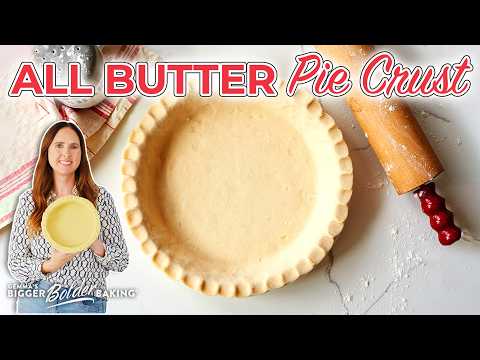 Best All Butter Pie Crust Recipe (flaky, Tender & Foolproof)