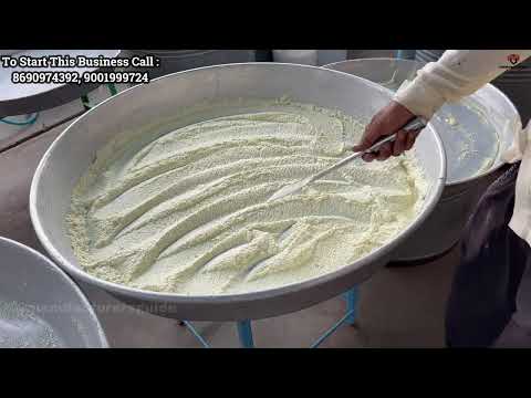 कम खर्चे में High Profit Potential Business |milk Mawa Making Business | Mini Factory Setup