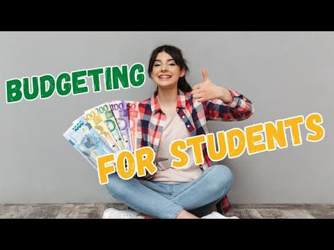 Budgeting For College Students