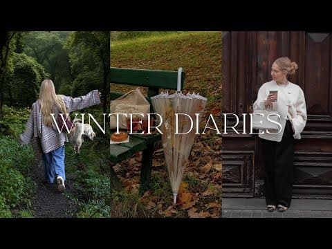 Winter Diaries🌲🤎 Cozy January Days In Barcelona | Forest Day Trip, Home Reset & Zara Home Haul