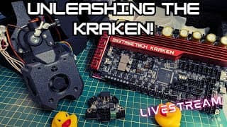 Venture Xl Upgradining - Ebb36, Kraken, A4t And More! #livestream  #3dprinting