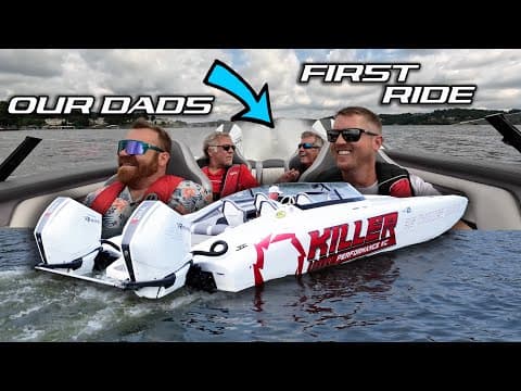 Giving My Dad A Ride In My 1,200hp Powerboat! Plus Loto Shootout 2025 Street Party Coverage!
