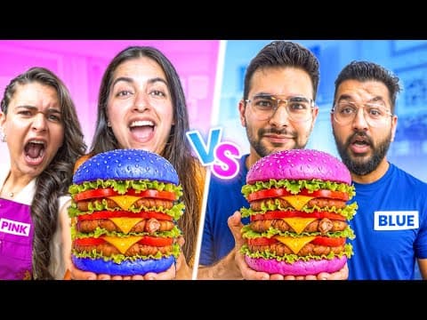 Having Only One Color Food 😱 || 30 Minute Food Challenge