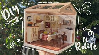 Building A Miniature Dining Room! | Ft. Rolife.｡.:*☆