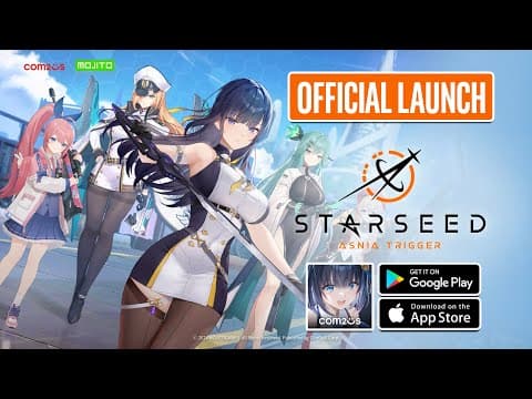 Starseed: Asnia Trigger Mobile Gameplay - Official Launch On Android, Ios