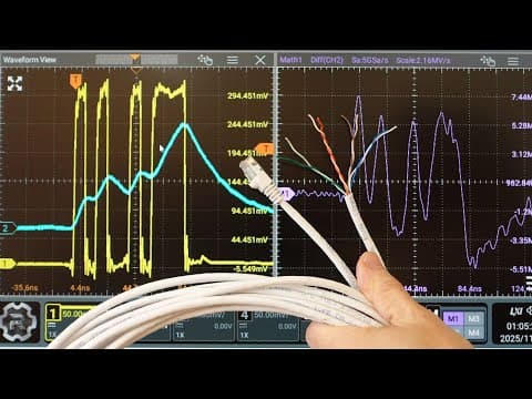 How Do They Cram A Gigabit Through A Cable / Mho98 Scope