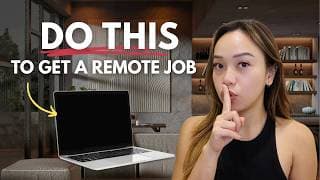 How To Get A Fully Remote Job In 2025｜do This To Get Remote Jobs In 2025