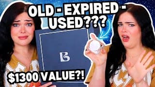 Expired & Used Products In $1300 Advent?! | Bluemercury Advent Unboxing