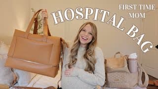 What's In My Hospital Bag! First Time Mom, Natural Labor!