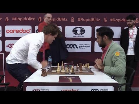 Magnus Slams The Table... Again! | Fide World Blitz Championship 2025