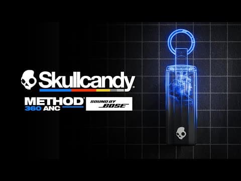 Skullcandy Design Meets Bose Tech! This Is Method 360 Anc!