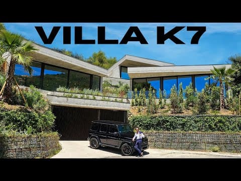 Discover The Architectural Marvel Of This Concrete Super House! Full Tour Of K7!
