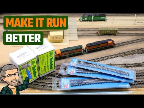 Replacing Bad Track On A Model Railroad