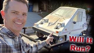Restoring A Vintage Electric Car - 1976 Vanguard Citicar Project