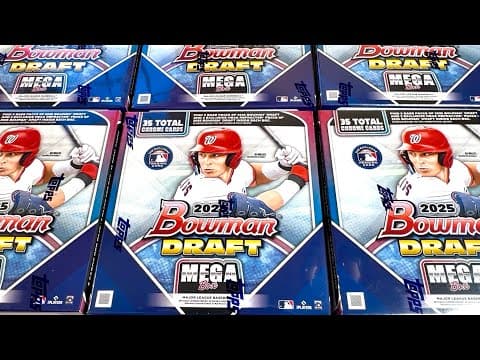$1,500 Pull From The Brand New 2025 Bowman Draft Mega Boxes!