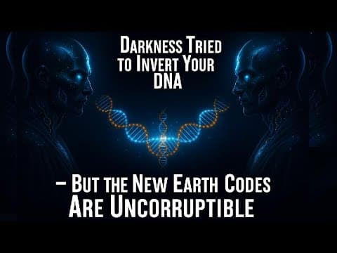 They Tried To Reprogram Your Dna – But New Earth Codes Protect You