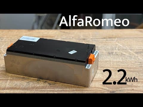 2.2kwh Alfa Romeo Battery Modules