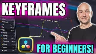 Keyframe Basics In Davinci Resolve 20: Make Your Edits Come Alive!