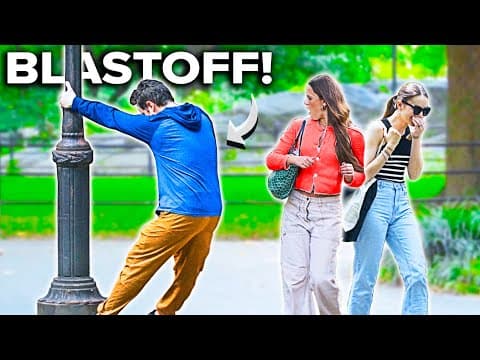 The Fart Magician! Funny Fart Prank In Central Park!