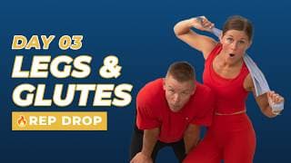 New Year Workout Challenge Day 3: 25-minute Legs & Glutes Workout (athlete 25)