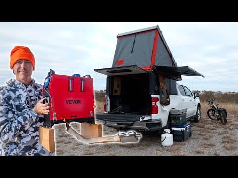 Can A Diesel Heater Keep Me Warm?  Truck Camping Below Freezing Temps