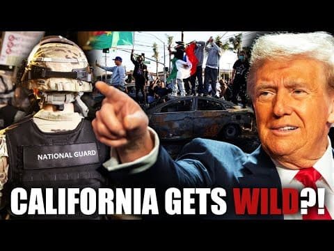 President Trump Sends 2,000 Troops To California! Can La Be Saved?