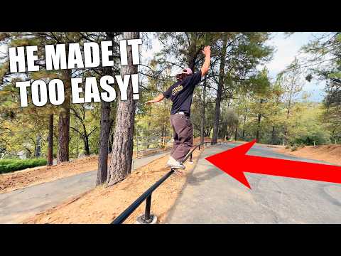 This Guy Was Made For The 143 Foot Rail!