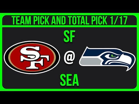 49ers Vs Seahawks Nfl Playoffs Picks | Nfl Picks Today 1/17/26