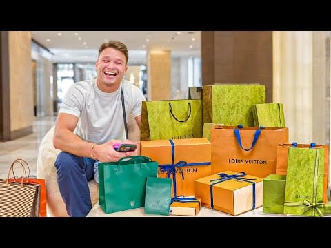 I Spent £__ Shopping In Harrods For My Birthday!