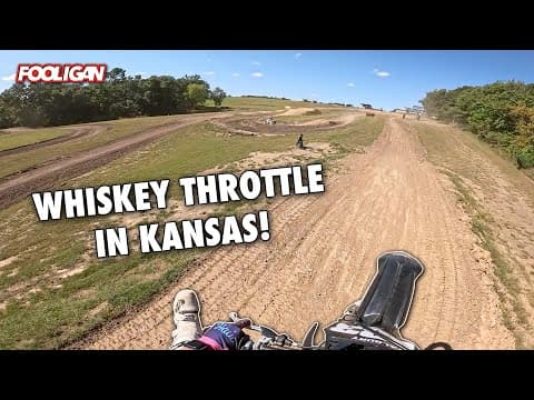 This Track Is Hidden In Kansas | Stole My Buddy's Rmz450 | Whiskey Throttle Motocross
