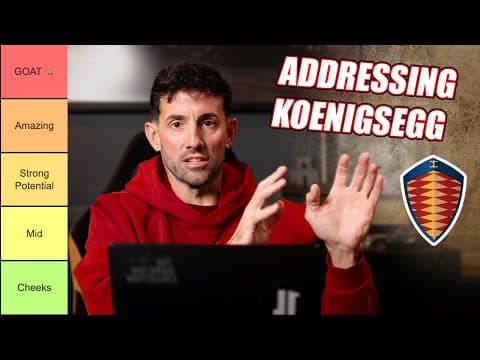 Brutally Ranking Car Brands + Exposing Koenigsegg’s Lies