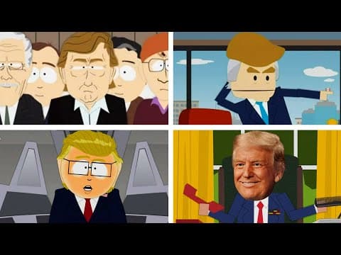 The Four Trumps Of South Park