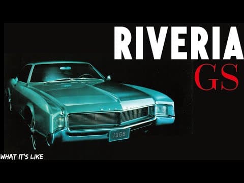 1966 Buick Riviera #automobile #gmc #what It's Like Car Channel
