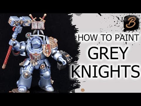 How To Paint Grey Knights: A Step-by-step Guide