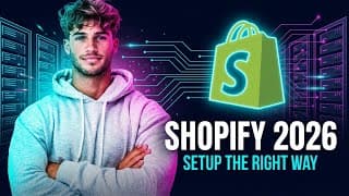How To Set Up Shopify The Right Way In 2026 (beginner Tutorial)