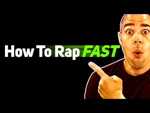 10 Pro Tips To Rap Fast Without Losing Clarity