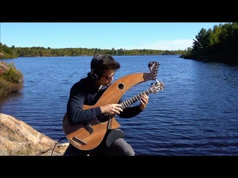 Meditative Harp Guitar Live By The Water - (a Moment Of Gratitude)