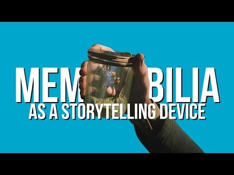 Memorabilia As A Storytelling Device In Videogames.