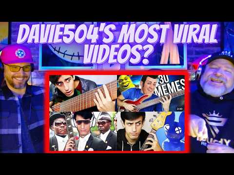 Guitar Player Reacts To Davie504’s 6 Most Viral Bass Challenges