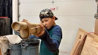 Hey Dad Can We Build A Toy Shotgun Together?!!....heck Yes We Can!!