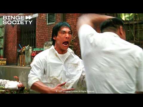 Dragon: The Bruce Lee Story: Kitchen Fight | Full Scene