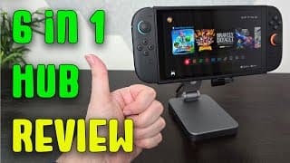 Antank Adjustable Stand For Nintendo Switch 2 | 6-in-1 Hub Review