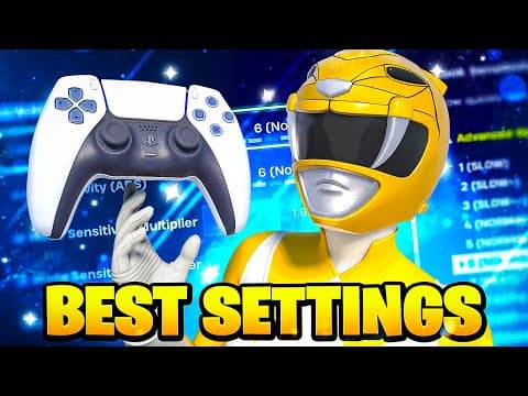 *new* Best Controller Settings + Sensitivity For Fortnite Chapter 6! (ps4/ps5/xbox/pc)