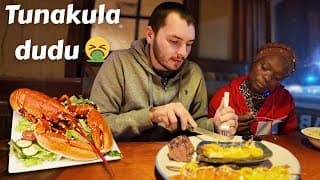 Our 8th Anniversary: Mama Jimmy Tries Lobster For The First Time! 🦞🤮
