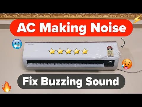 Ac Making Noise? Fix Buzzing, Rattling & Hissing Sound