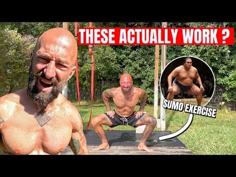 Three Weird Bodyweight Exercises I Never Tried Before