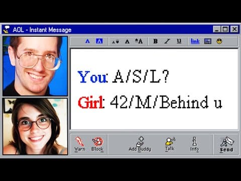How To Chat On Aim (90s Tutorial)