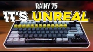 This Premium Keyboard Is On Another Level – Wobkey Rainy75 Rt