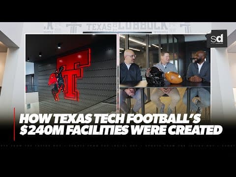 Texas Tech Football Facilities Explained | Behind The $240,000,000 Design
