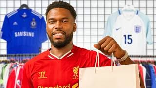 Daniel Sturridge Goes Shopping For Vintage Football Shirts - Shirt Shopping